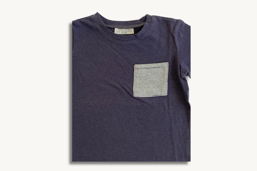 Striped pocket t-shirt