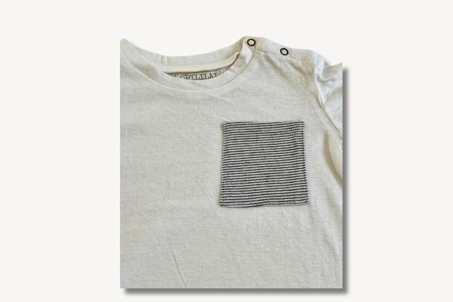Striped pocket t-shirt