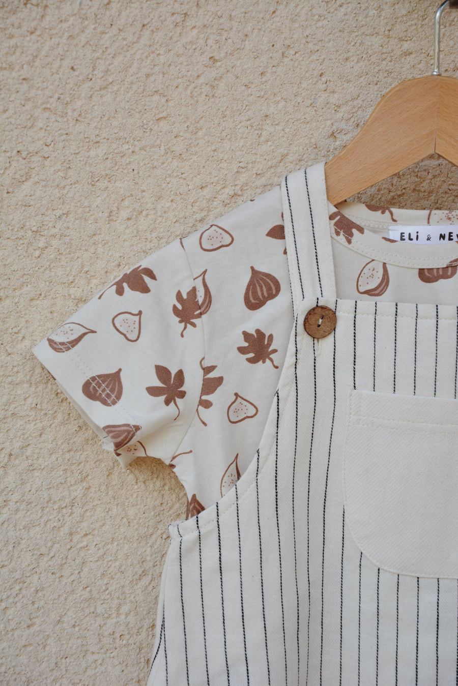 Baby / Kids Striped Summer Overalls 100%