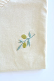 Baby / Kids Olives Emroidery T-Shirt 100% Cotton