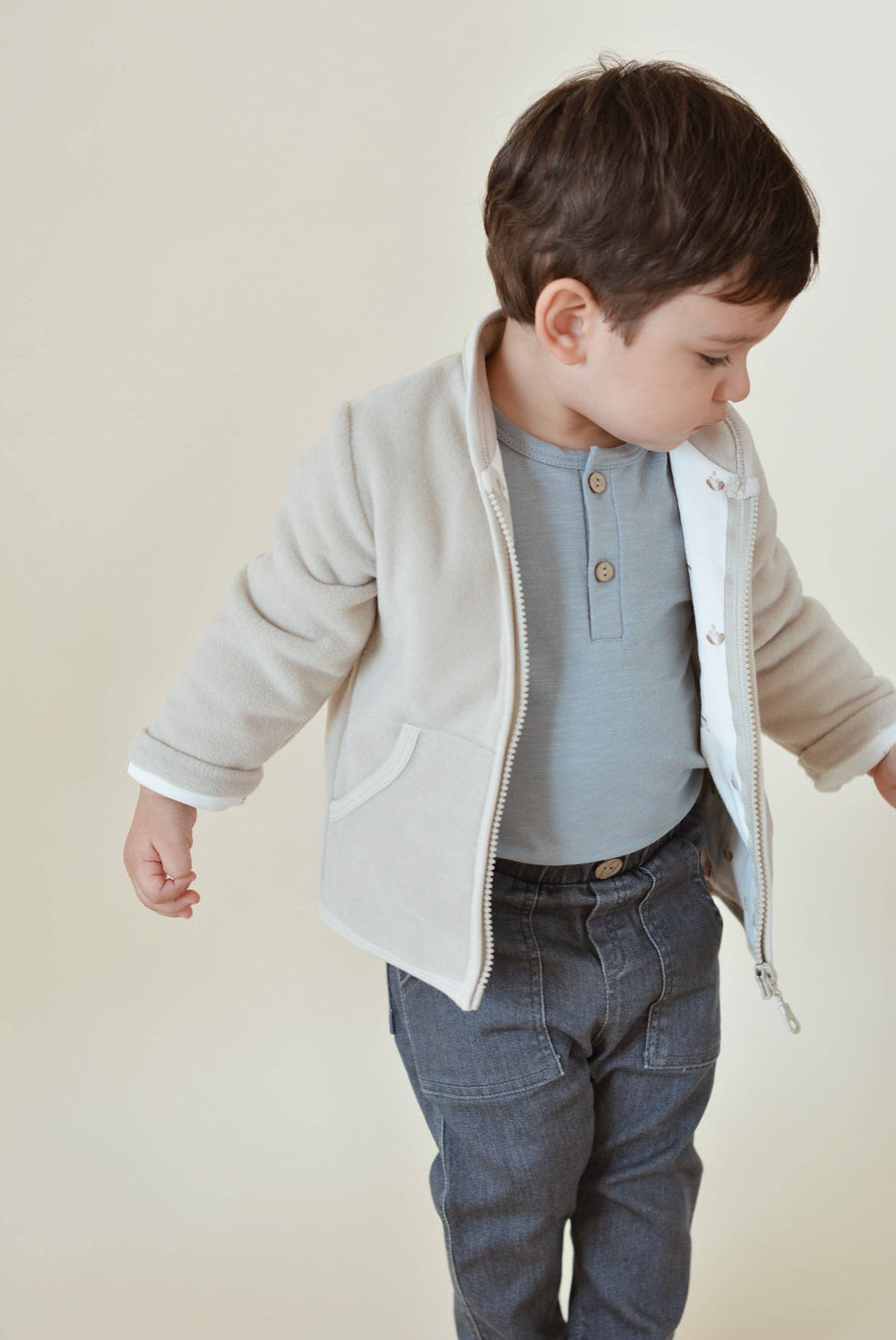 Baby / Kids Grey Pants OEKO-TEX
