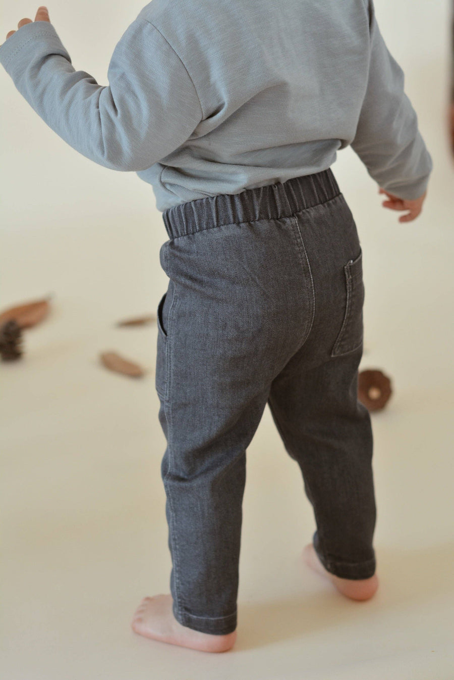 Baby / Kids Grey Pants OEKO-TEX