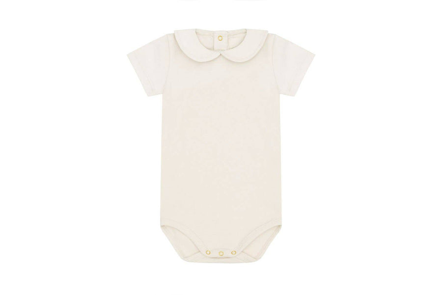 SS Collared Bodysuit Organic cotton