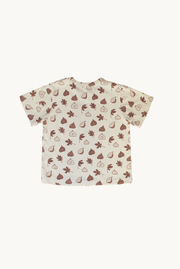 Kids/Baby Summer T-shirt Fig pattern