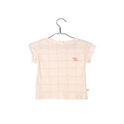 100% organic cotton jersey summer Shirt - Orange stripes