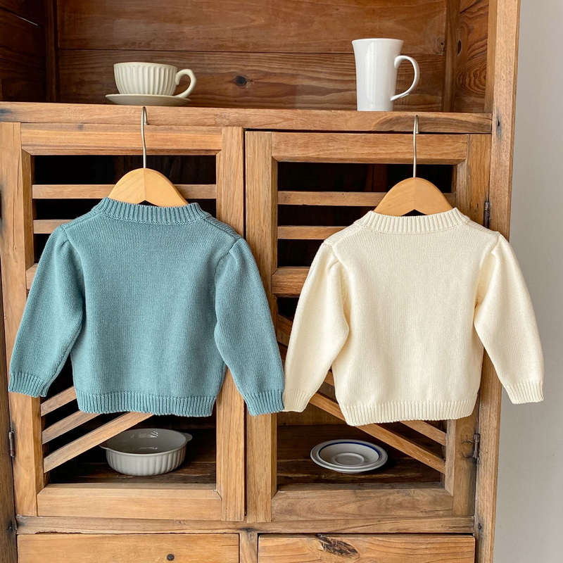Knitted jacket FLOWERS
