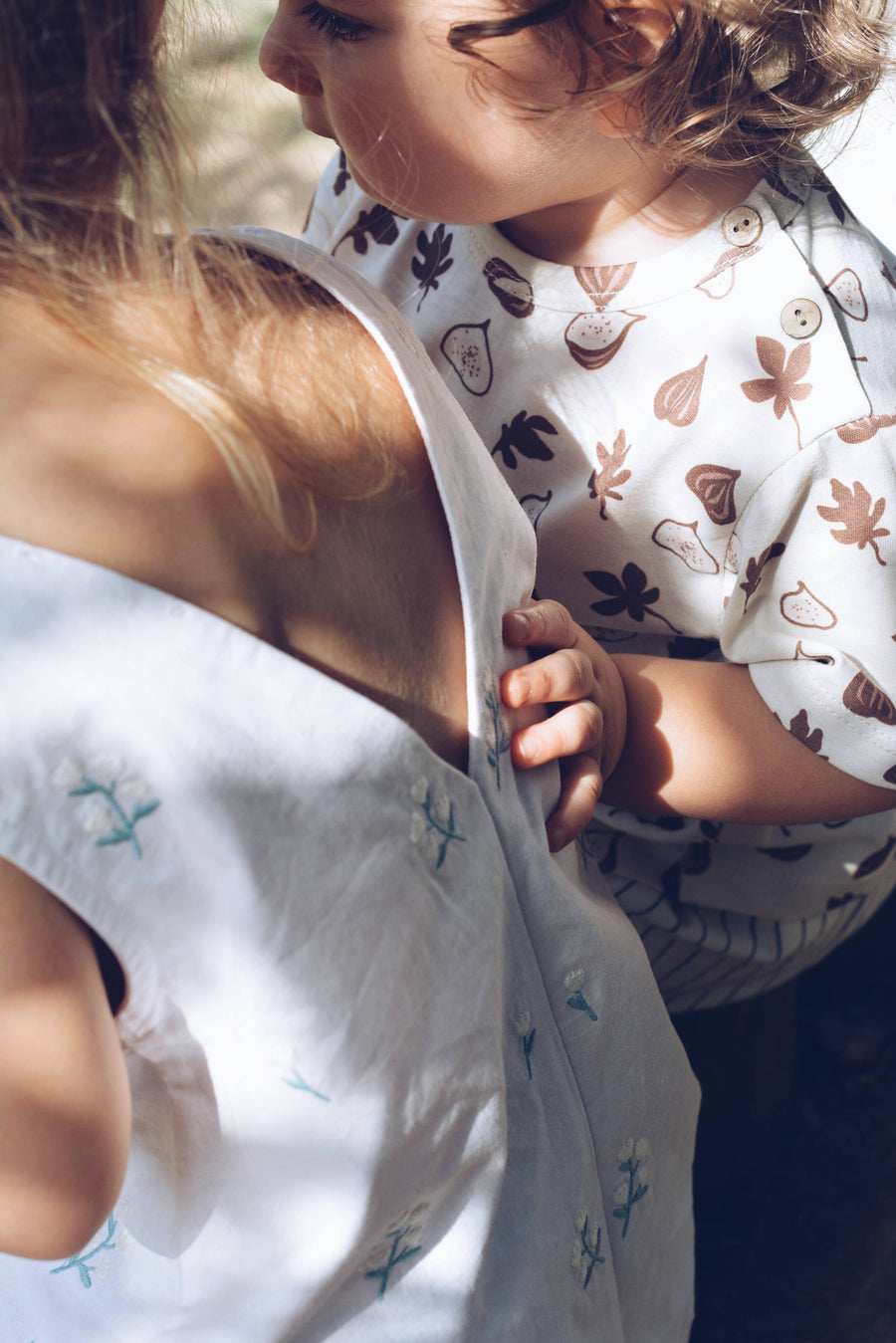 Kids/Baby Summer T-shirt Fig pattern