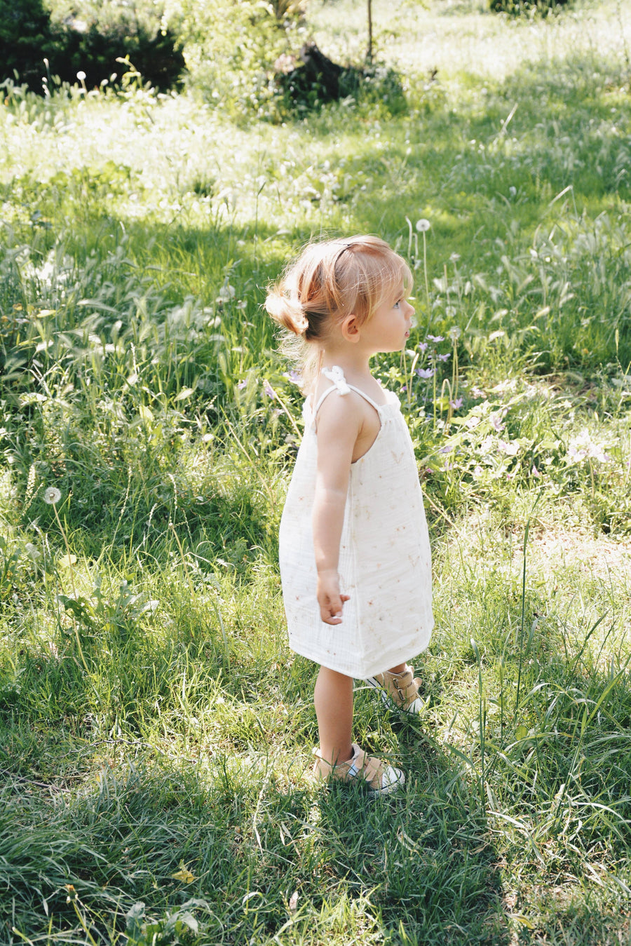 Baby / Kids Summer Flower  Muslin Dress 100% Cotton OEKO-TEX