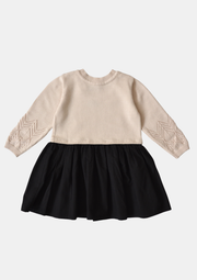 Christmas Baby / Kids Girl Knitted Dress 100% Cotton