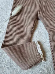Organic Cotton Ruffle Leggings