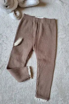 Organic Cotton Ruffle Leggings