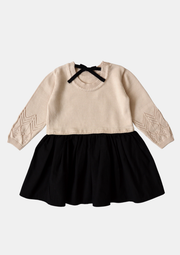 Christmas Baby / Kids Girl Knitted Dress 100% Cotton