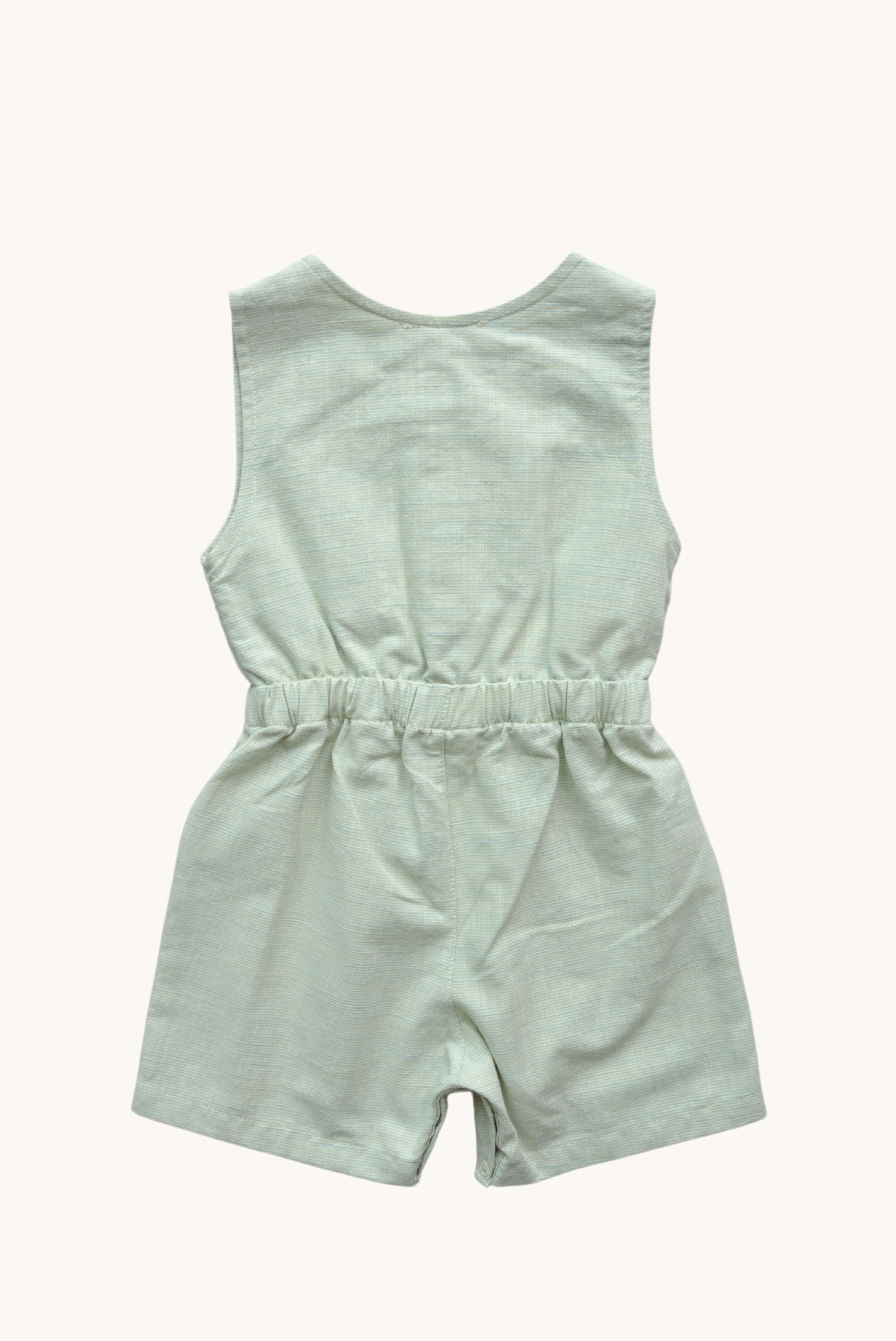 Baby / Kids Green Summer Jumpsuit 100% Cotton OEKO-TEX