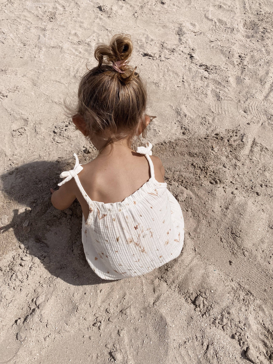 Baby / Kids Summer Flower  Muslin Dress 100% Cotton OEKO-TEX