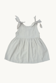 Baby / Girl Summer Muslin Dress Sage Green 100% Cotton